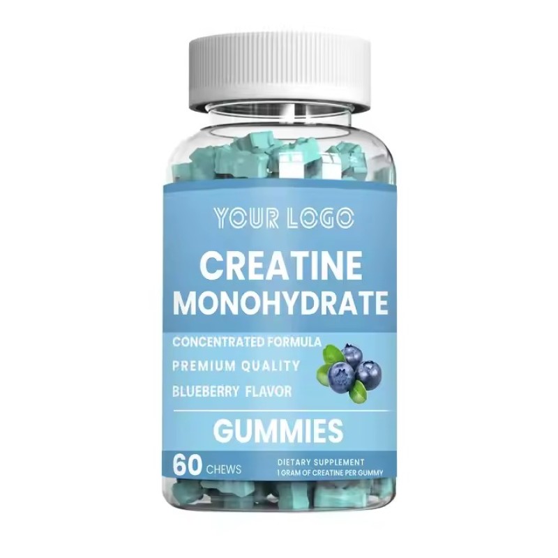 Pre-workout Supplement Chewables Creatine Monohydrate Gummies for Muscle Strength Muscle Builder and Energy Booster for Adults