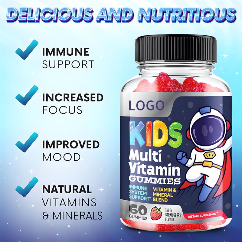 Designed for Children to Help Digestion and Support Protein Supplementation with Vitamin Gummies