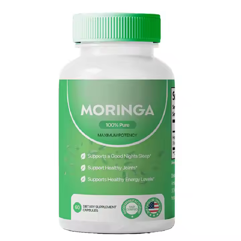 OEM/ODM Moringa Extract Capsules Health Supplements for Adults to Promote Digestion Not for Pregnant Women