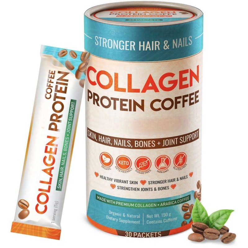 Hydrolyzed Collagen Coffee for Keto Diet | Protein-Enriched Collagen Coffee