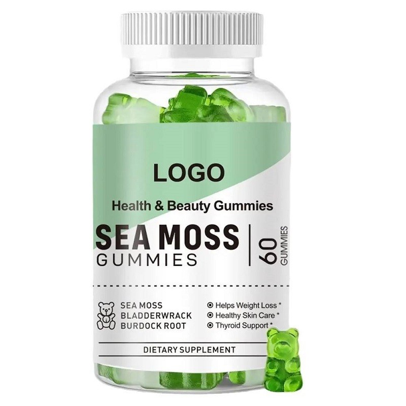 Organic Ultra-thin Algae Vitamin Gummy Vegetarian Multivitamin Supplement Natural Beauty Skin Vegetarian Friendly