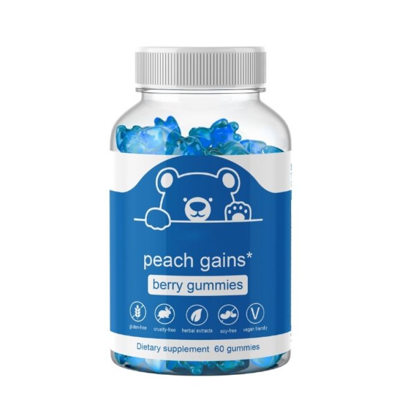 OEM Private Label Buttock Enhancement Gummies - Booty Growth Supplement with Ginseng Vitamins