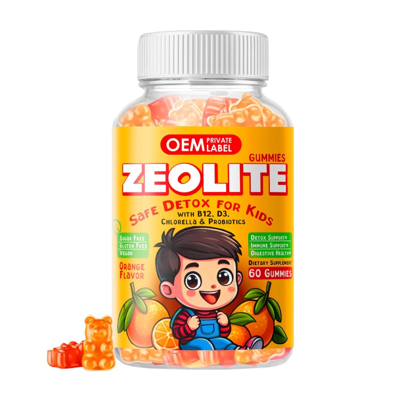 OEM Zeolite Gummies for Kids - Natural Heavy Metal Detox & Daily Health Supplement