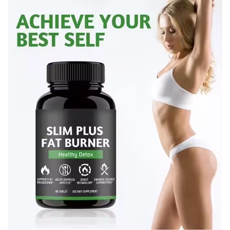 Colon Cleanse Capsules Natural Herbal Slimming Tablets Diet Fast and Strong Fat Burner for Weight Loss Improve Metabolism