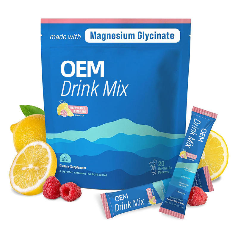 Hot Selling Lemon Flavor Magnesium Hydration Electrolyte Powder Super Calming Sports Nutrition Health Supplement Energy Mix