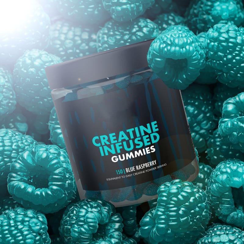 Creatine Monohydrate Gummies - Rapid-Release Pre-Workout Energy & Muscle Support