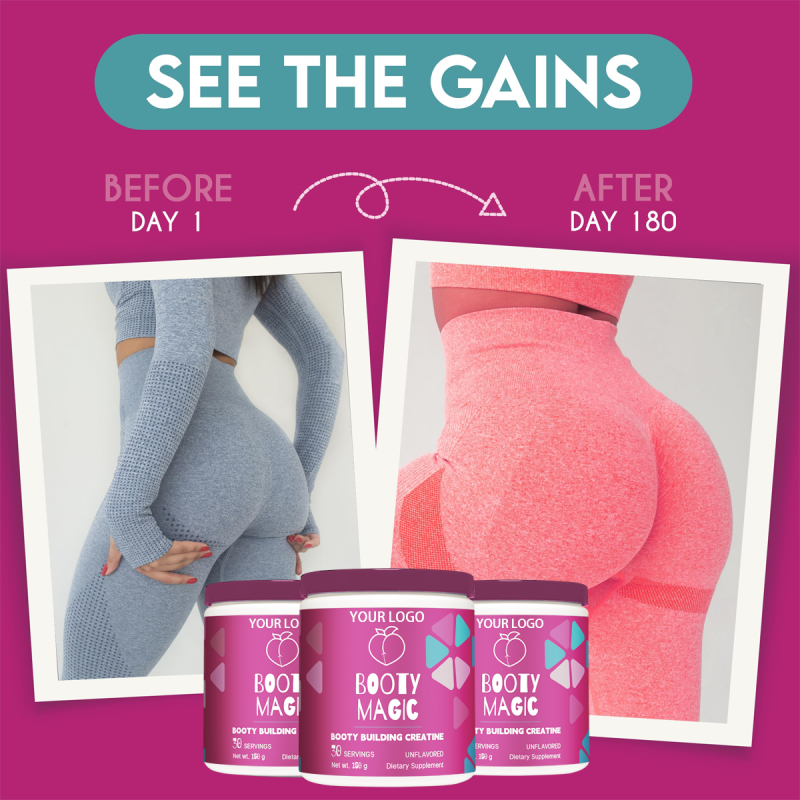 Feminine Hip Enhancing Powder - Creatine Monohydrate for Booty Volume