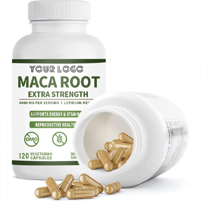 Pure Peruvian Maca Root Extract Capsules for Men Natural Energy Stamina & Performance Enhancer Sports Supplement