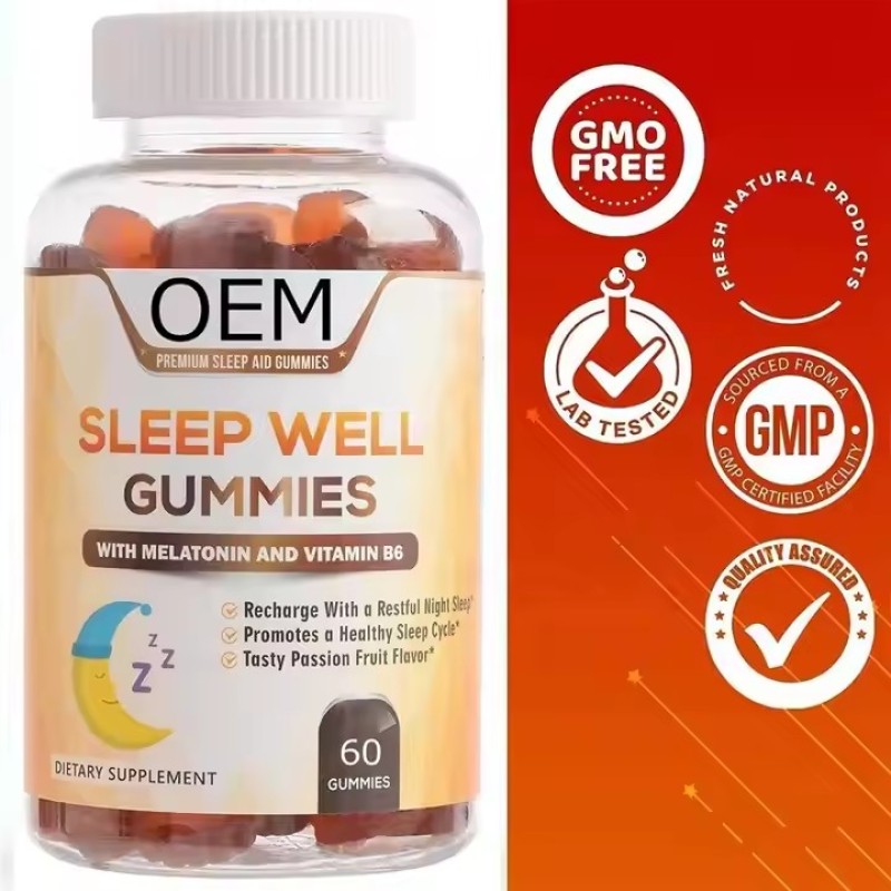 Factory Price Better Sleep Health Sugar-free Melatonin Tablets and Gummies for Children and Adults