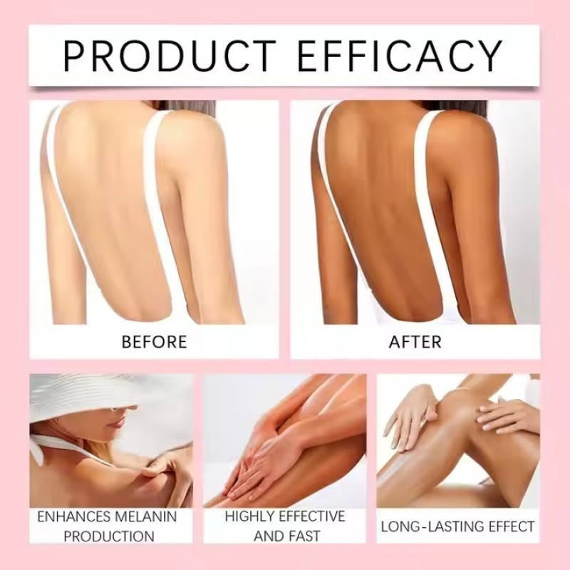 Factory Natural Skin Enhancing Oral Liquid Powder Drink Drops Sunless Tanning for Adults Not for Pregnant Women