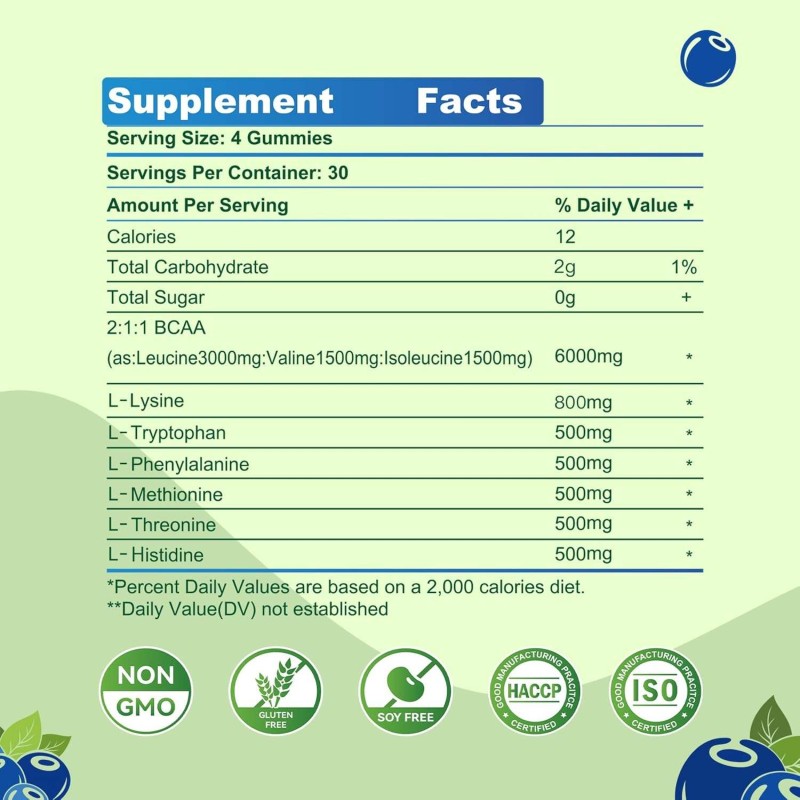 OEM Vegan Sugar-Free Creatine Monohydrate Gummies 5g for Energy Boost and Muscle Strength