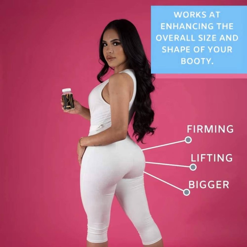 Natural Body Enhancement Gummies with Herbal Extracts 60 Count for Adults to Enhance Curves Firmness Not for Pregnant Women