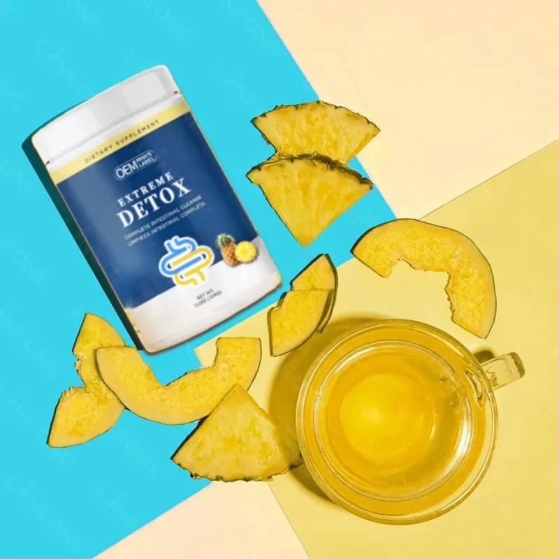 Premium Detox & Weight Loss Powder 200g - Fast Acting Formula with Green Tea Extract