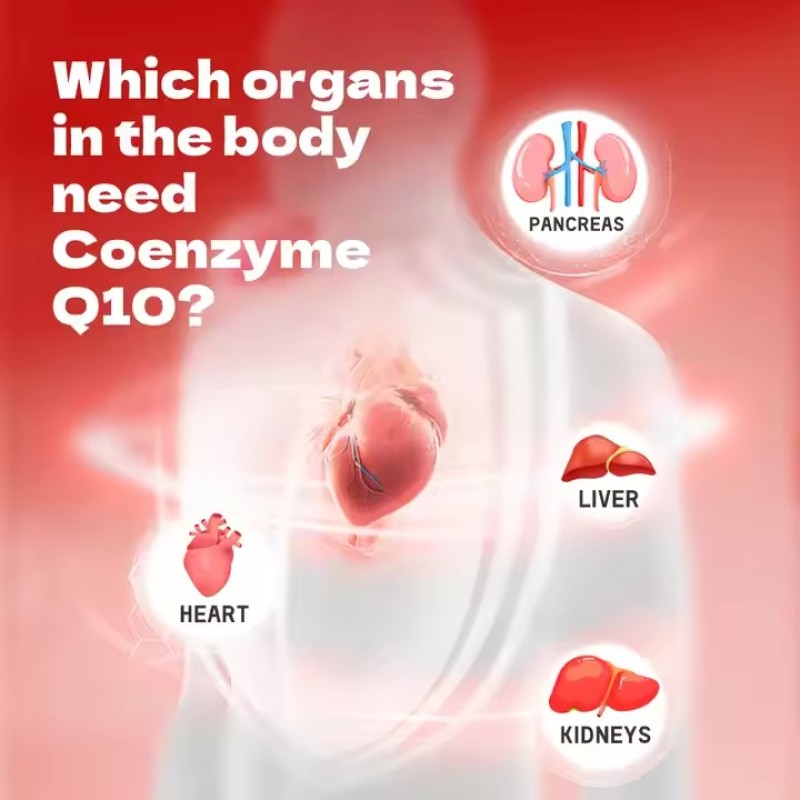 ACORN Customer Coenzyme Q10 Soft Capsules With VE Booster Immunity Heart Health CoQ10 Softgel Capsule