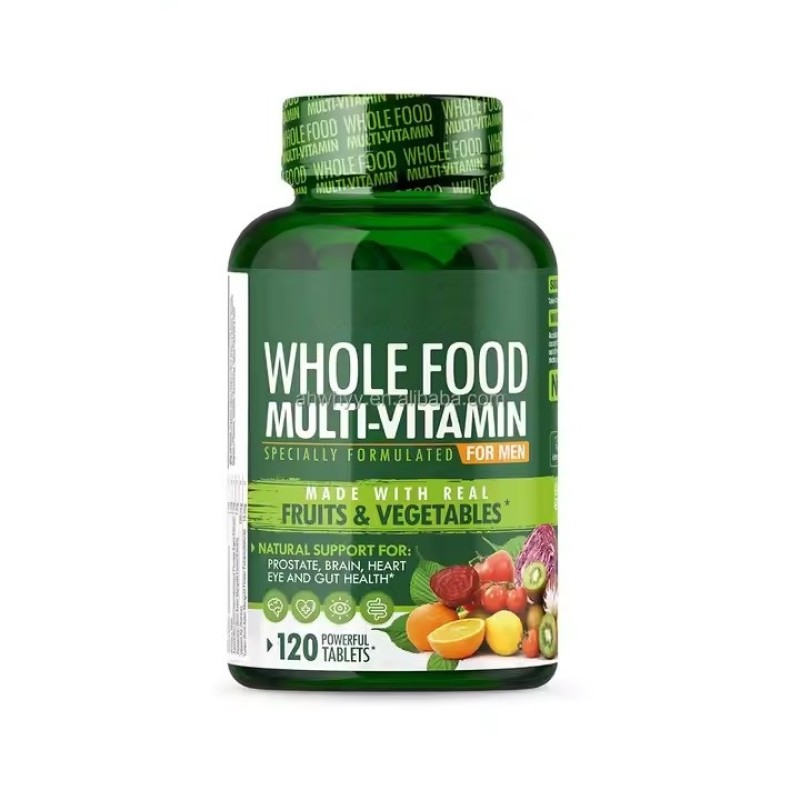 Natural Multivitamin Tablets Nutritious Food Supplement Vitamin for Optimal Health