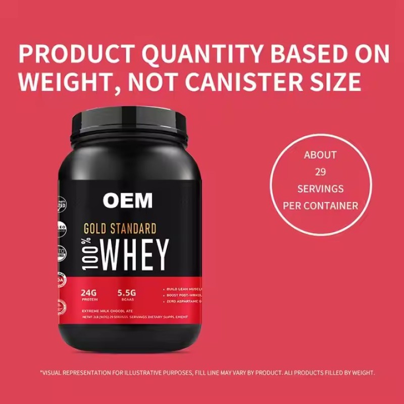 High Quality 907g Whey Protein Supplement Powder Energy Boost for Adult & Children Muscle Growth