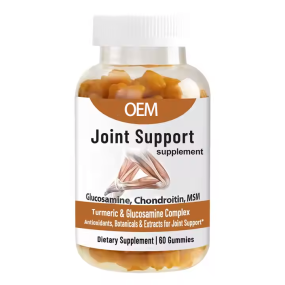 Turmeric Glucosamine Chondroitin MSM Joint Support Gummies for Adults - Anti-Inflammatory Relief & Mobility Enhancement