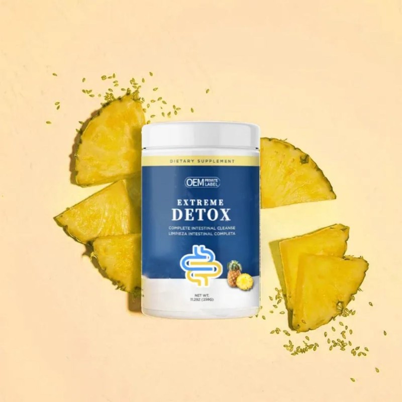 Premium Detox & Weight Loss Powder 200g - Fast Acting Formula with Green Tea Extract