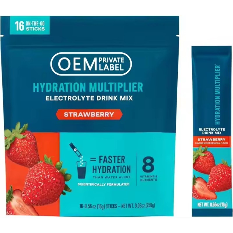 OEM Replenish Energy  0 Calories 0 Sugar Free Electrolytes Hydration Powder Keto Electrolyte Powder Multivitamin