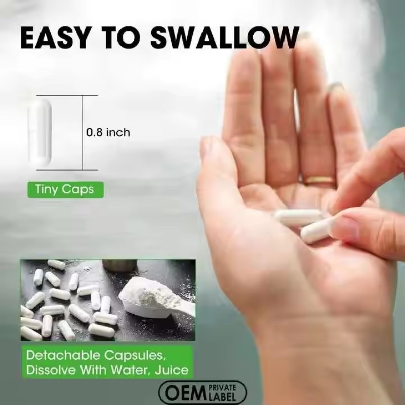 Halal Magnesium Complex Capsules Contain Magnesium Glycine Zinc, Vitamin B6 D3 for Sleep, Bone and Muscle Health