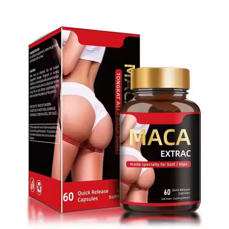 Maca Root Capsules XL Aguaje Sexmax Energy Boost Powder Ashwagandha Ginseng Horny Goat Weed for Adults