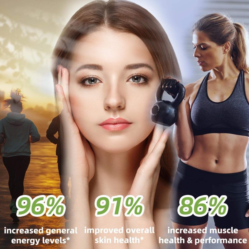 OEM NAD+ Supplements with Nicotinamide Riboside, Resveratrol, Collagen & Biotin for Anti-Aging, Skin Health & Energy Boost