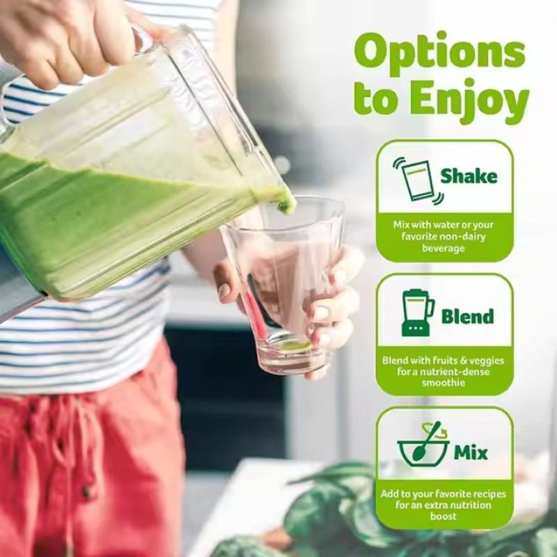 Organic Superfood Blend Green Powder Enhance Energy Detox Enhance Health Herbal Supplement Intestinal Health