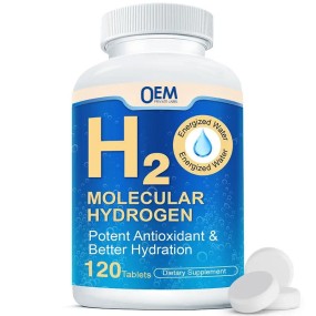 H2 Molecular Tablets - Premium Hydrogen Supplement for Oxidative Balance & Body Wellness Support