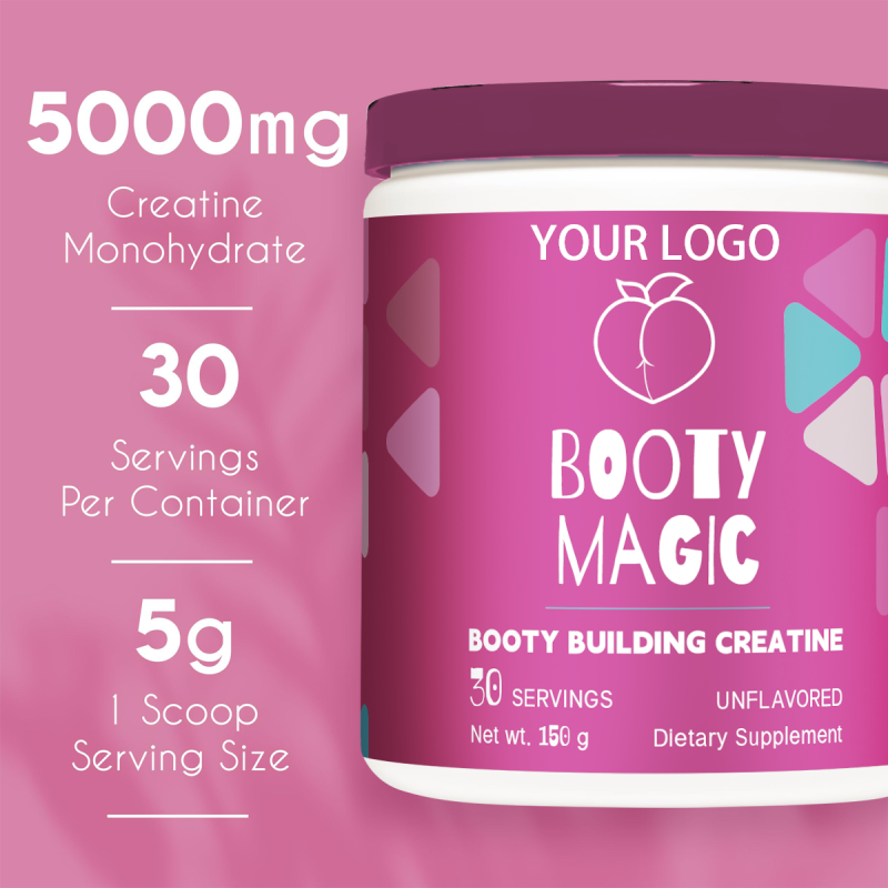 Feminine Hip Enhancing Powder - Creatine Monohydrate for Booty Volume
