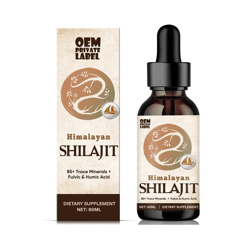 OEM Shilajit Liquid Drops for Men & Women - Premium Fulvic Acid Energy Booster with Rapid Absorption Technology