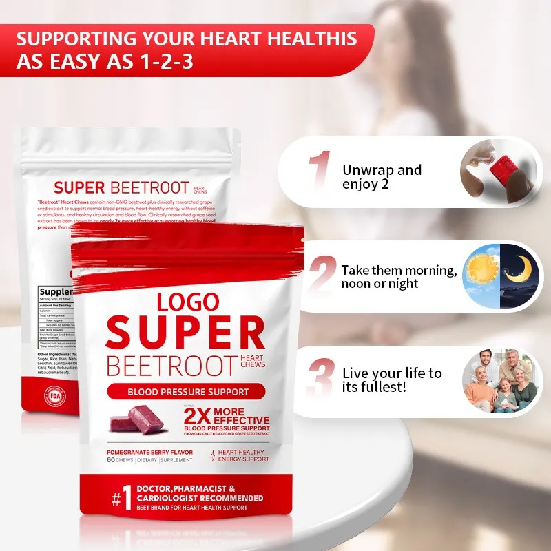 Non-GMO Plant-Based Antioxidant Chews , Caffeine-Free Energy, Pre-Workout & Daily Nutrition