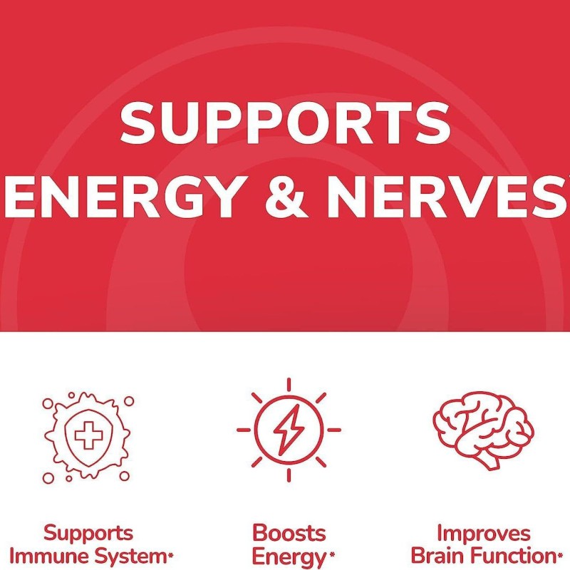 OEM Premium Sugar-Free Vitamin B12 Gummies with Benfotiamine & Thiamine - Comprehensive B Complex for Enhanced Energy