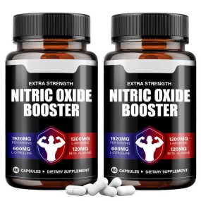 OEM Premium Nitric Oxide Supplement with L-Arginine & Maca Root - Extra Strength Muscle Support for Men
