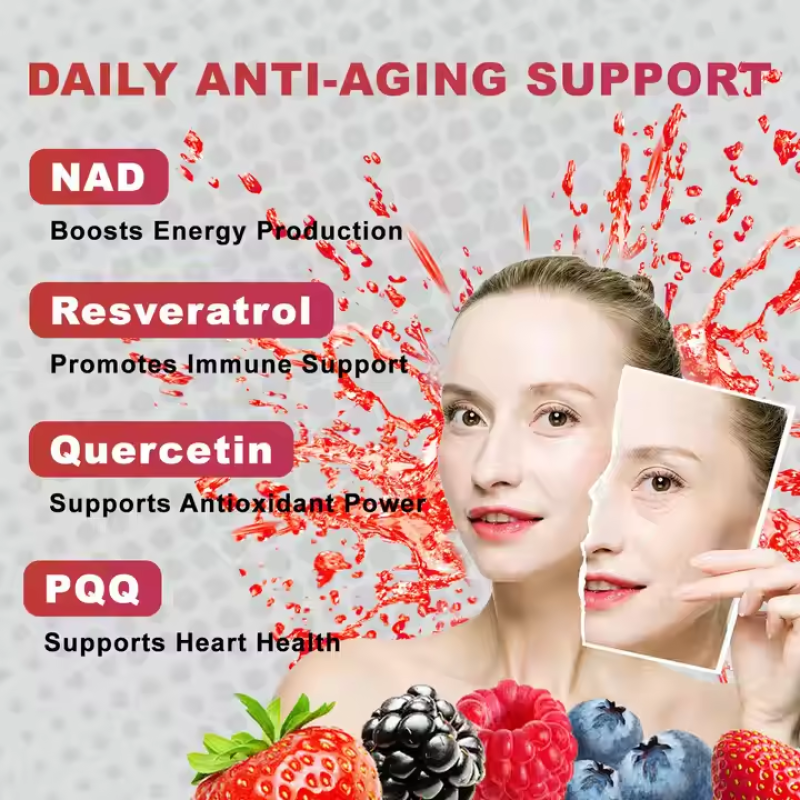 Used for Skin Health, Collagen Supplementation, Berry-Flavored Oral Liquid Customized for Women