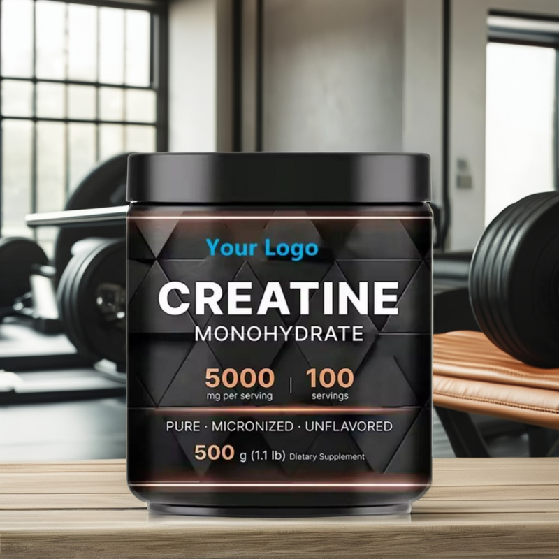 500g Pure Creatine Monohydrate Powder Energy Boost for Adults' Muscle Growth Not for Newborns