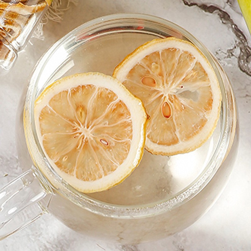 China Premium Quality Dried Lemon Slices 100% Natural and Pured Rich in Vitamin C Sweet Taste FD Drying Process Sales