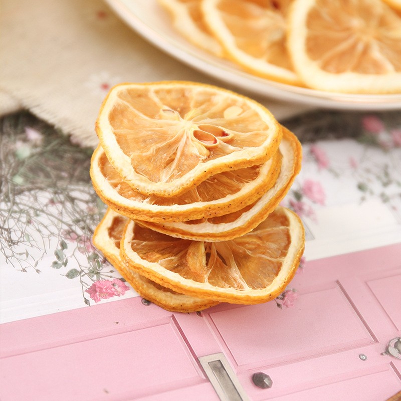 China Premium Quality Dried Lemon Slices 100% Natural and Pured Rich in Vitamin C Sweet Taste FD Drying Process Sales