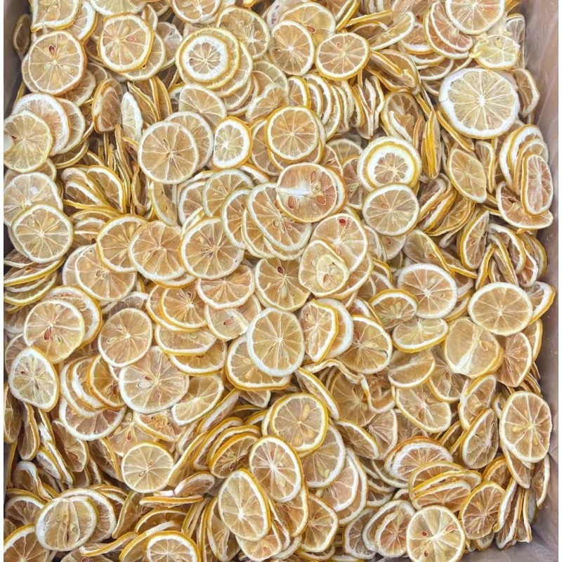 High Quality Wholesale Freeze-Dried Lemon Slices Sweet Preserved Small Bags Dehydrated Lemons for Global Market