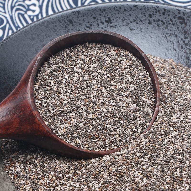 Mexico Black Chia Seeds Instant Nutritious Foods for Adults Packaged in Bag China Price