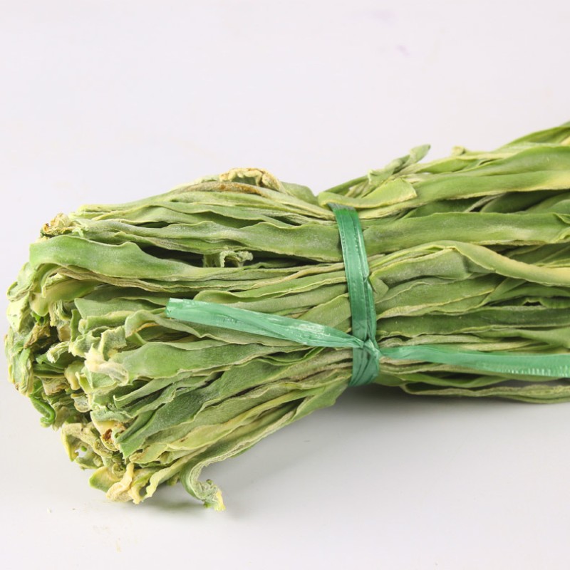 Direct Factory Organic Whole Mountain Jelly Lettuce Dry Gongcai Strip Crispy Delicious No Sulfur No Mildew Whole Organic