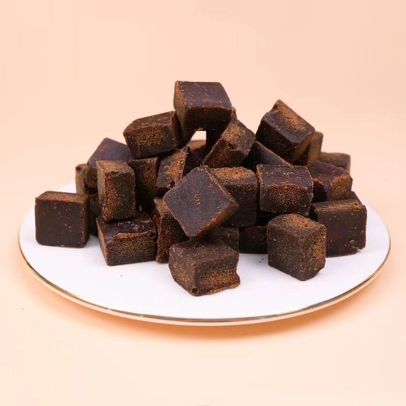 Handmade Brown Sugar Cube Original Raw Bulk Rose Packaged Small and Brown Sugar Bag Ancient Way Guangxi Primary Cane Sugar