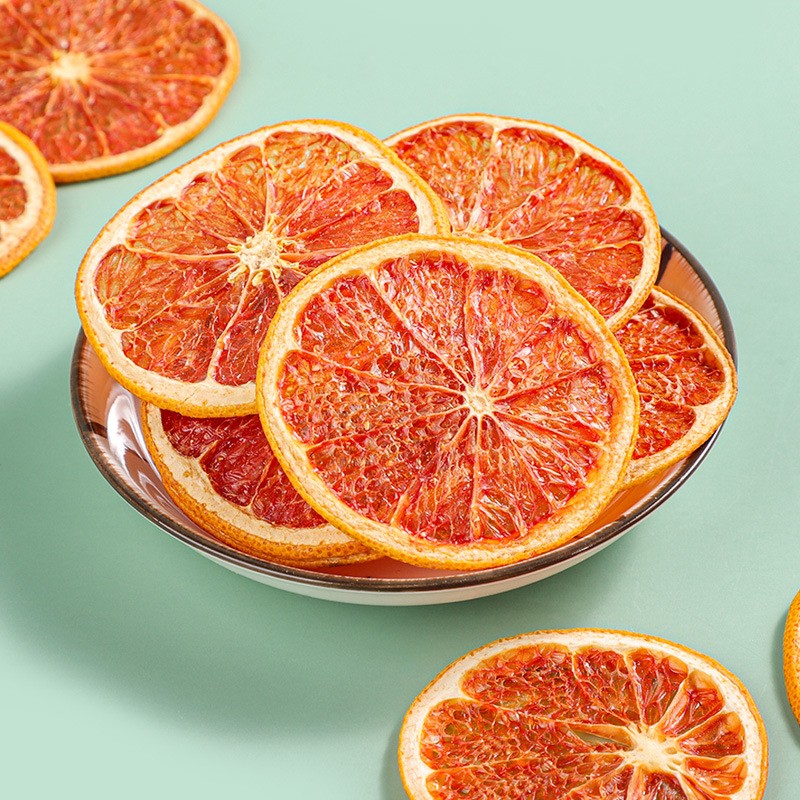 China Fruit Tea Factory Wholesale Healthy Herbal Dried Grapefruit Peel Tea Rich Vitamin C Available Bag Bulk Box Cup Packaging