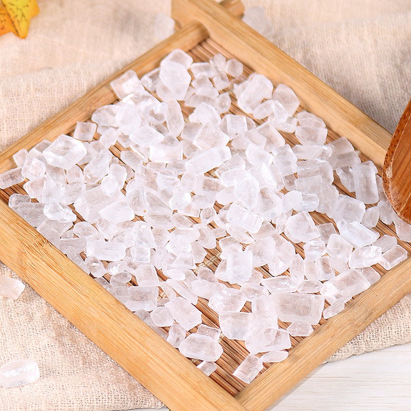 Customized Bottle Packaging 1kg Bulk Single White Rock Candy Crystal Candy Rock for Tea