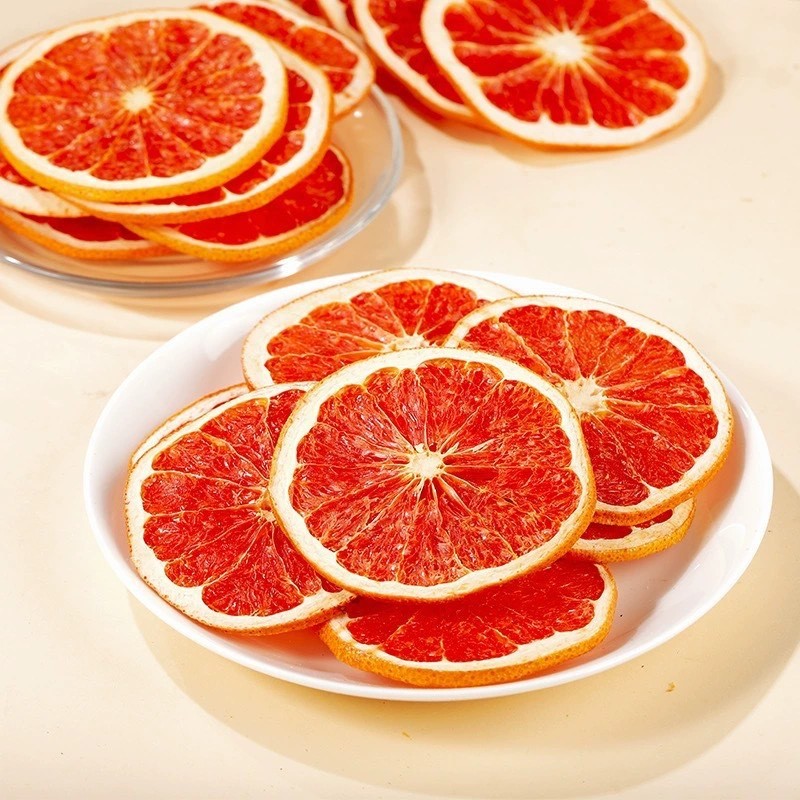 China Fruit Tea Factory Wholesale Healthy Herbal Dried Grapefruit Peel Tea Rich Vitamin C Available Bag Bulk Box Cup Packaging