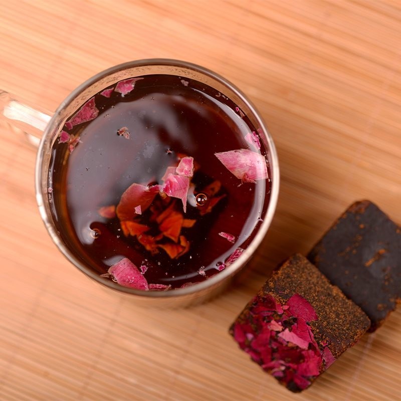 China Sugar Factory Direct Premium Quality Dark Brown Small Rose Brown Sugar Cubes Competitive Price Raw Processing Packaged Bag