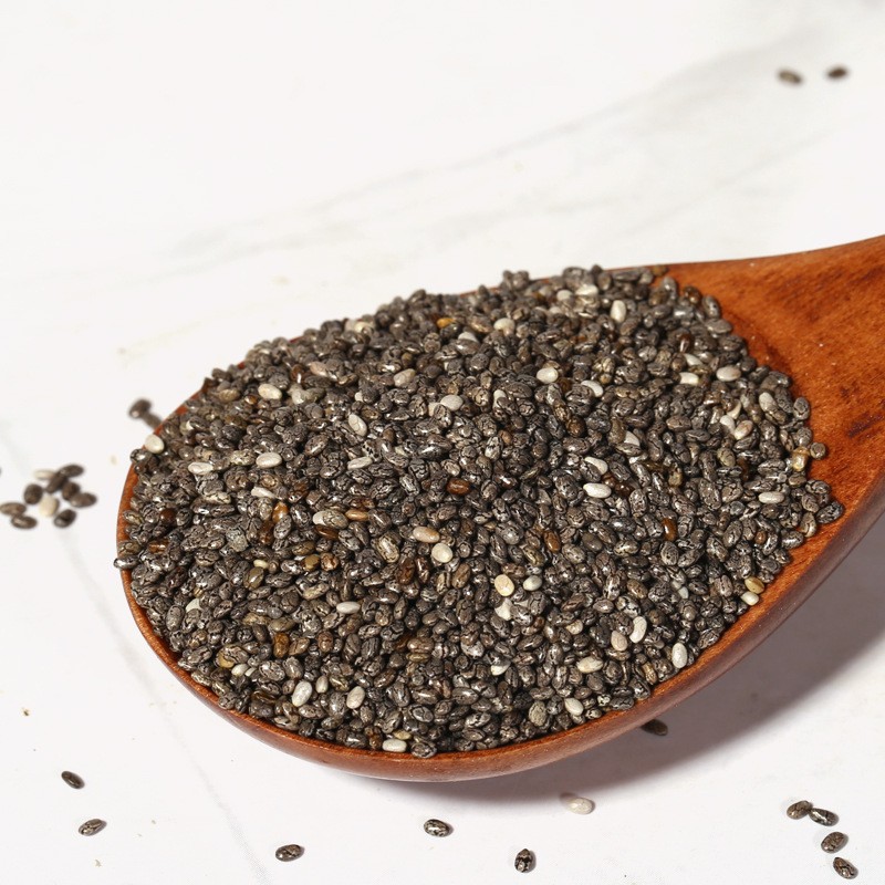 Mexico Black Chia Seeds Instant Nutritious Foods for Adults Packaged in Bag China Price