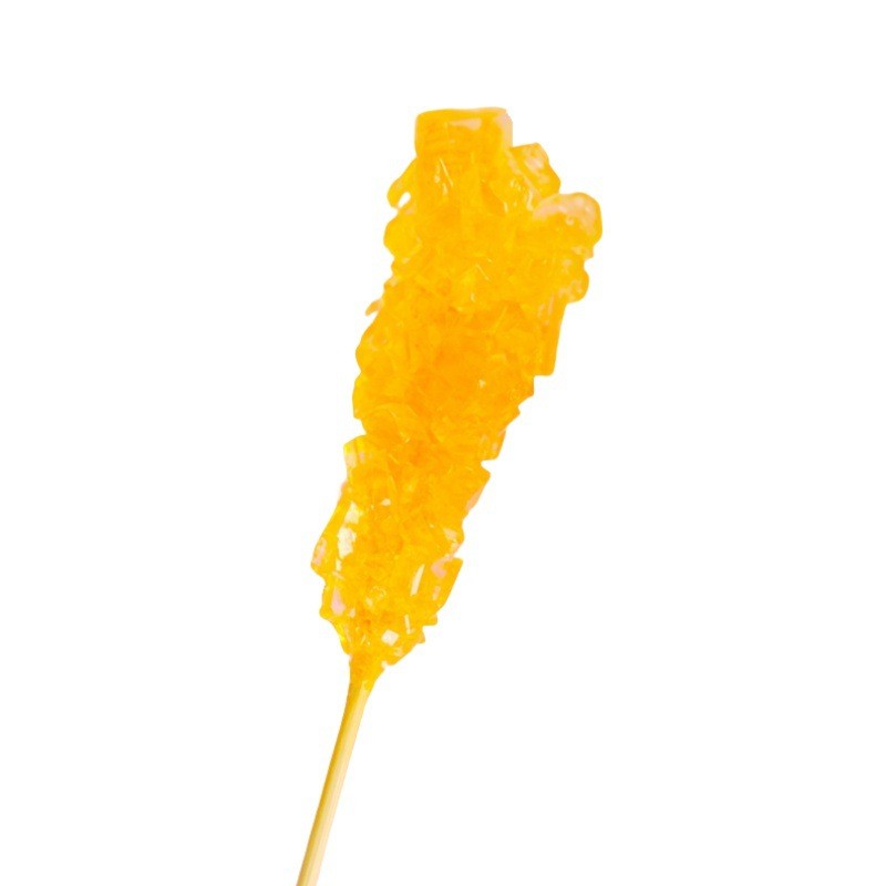 Brown Sugar Lollipop with Fruity Flavor Hard Texture Coated Icing and Cartoon Pattern Packaged in Boxes and Bags