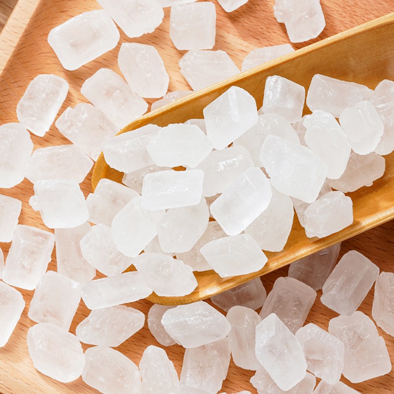 Single Crystal White Rock Sugar 1kg Bulk Customized Bottle Packaging Raw Cane Sugar Liquid Primary  Rock Sugar Crystal