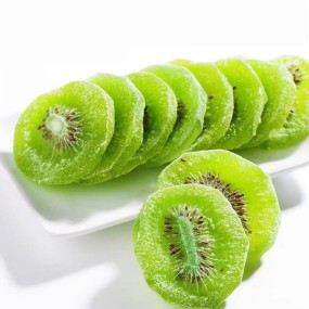 Factory Direct Sale Hot Selling Dried Green Kiwi Snack Wonderful Preserved Whole Sliced Fruit Bulk Wholesales