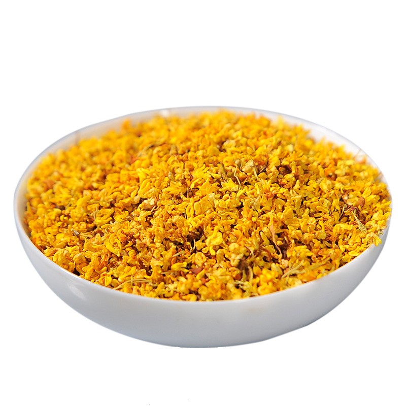 Sulfur-Free Osmanthus Guilin Flavor Tea Microwave Dehydrated Freeze-Dried Golden Fragrant Tea for Wholesale Bulk Packaging
